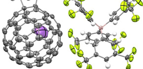 Encapsulated lithium ions increased reactivity of fullerenes 2400-fold