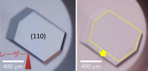 Crystal growth by laser ablation, an innovative protein crystallization method, developed