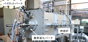 A small step toward commercialization of ammonia combustion in industrial furnaces instead of fossil fuel