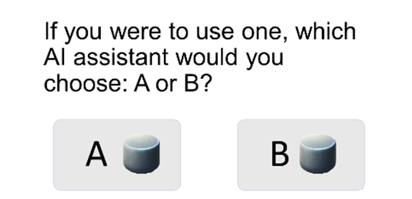 AI assistants offer challenging choice: Japanese consumers value transparency over performance and sustainability