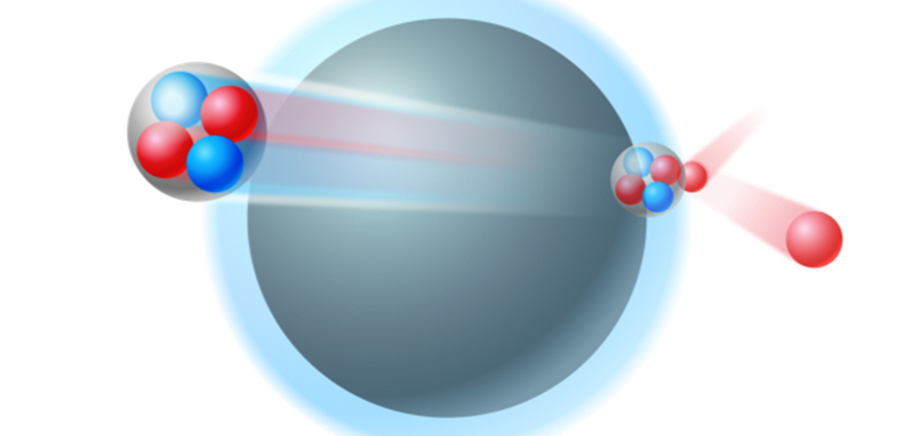 スズ原子核の表面でアルファ粒子を発見