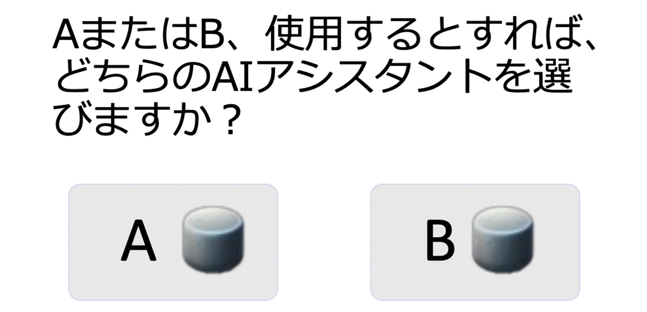 AIアシスタントは 透明性＞性能＞持続可能性 で選ばれる