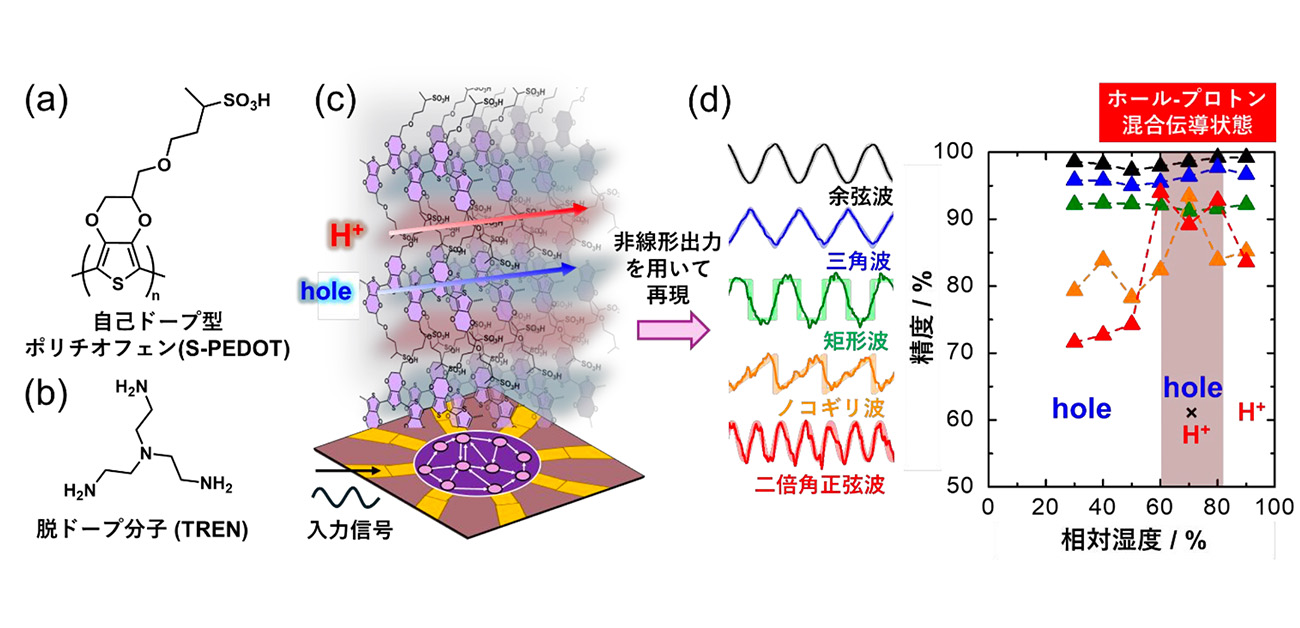 マテリアルリザバー性能が向上する電子－イオン混合伝導