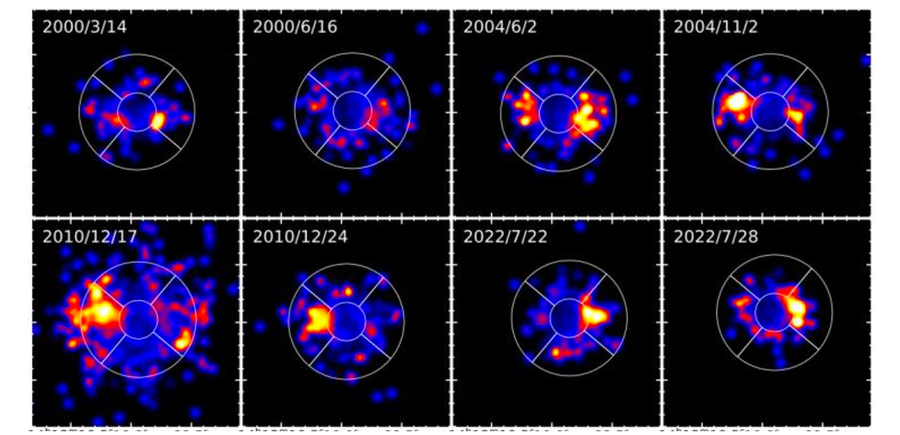 超巨大ブラックホール周辺のX線エコーで 銀河中心の構造を解明