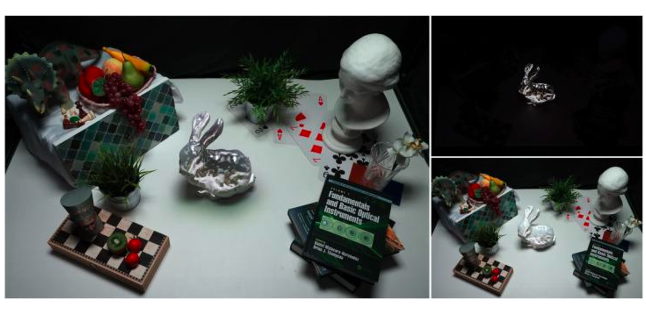 \サイネージが、照明になる/ 狙った場所だけ照らさない照明で 明るい空間でもくっきり映るプロジェクション